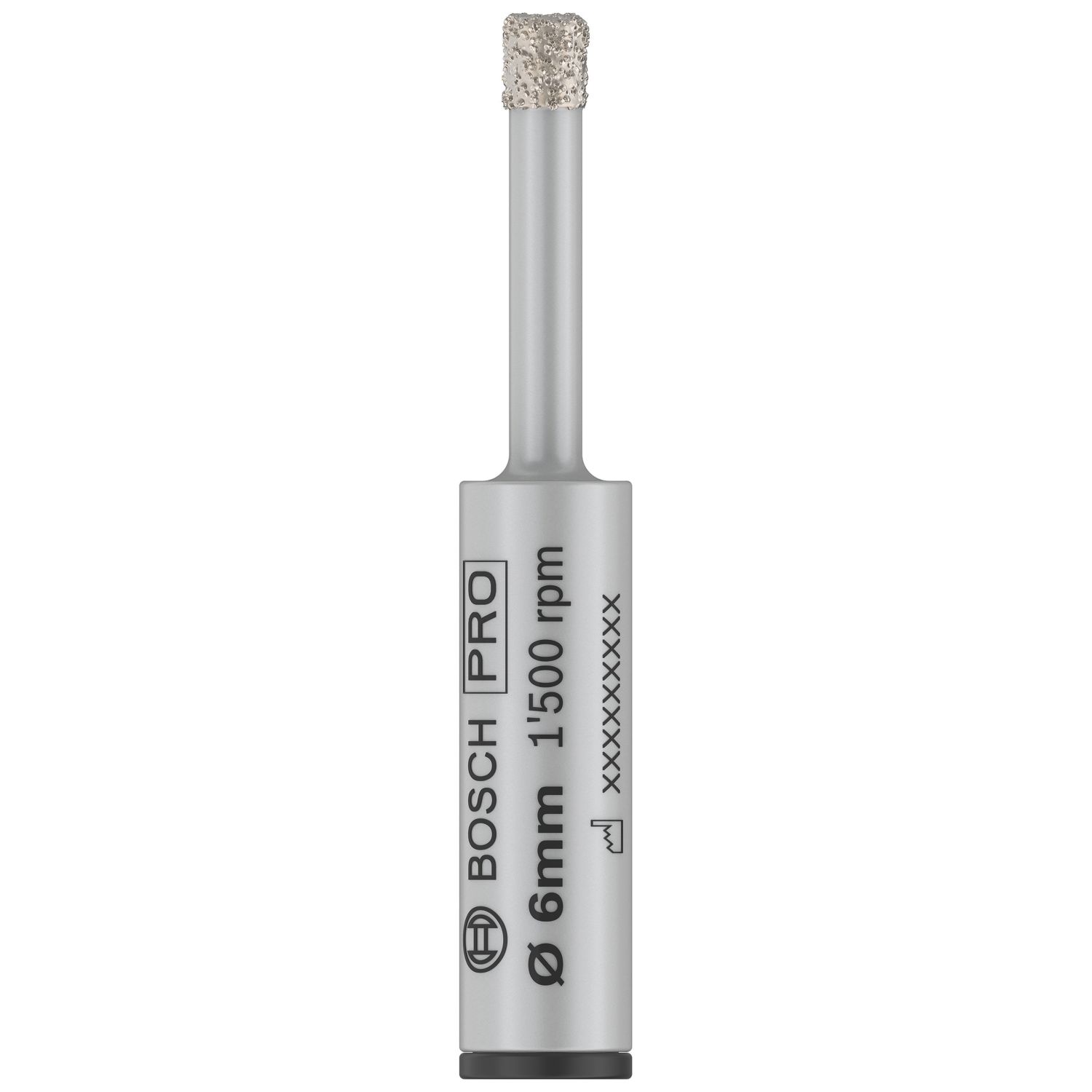 Bosch Pro Round Shank Diamond Tile Hard Ceramic Dry Drill Bit 6mm x 33mm (983CR)