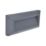 Lutec Helena Outdoor LED Brick Light Wall-Mounted Dark Grey 14W 450lm