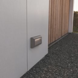 Lutec Helena Outdoor LED Brick Light Wall-Mounted Dark Grey 14W 450lm
