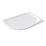 Essentials Rome Offset Quadrant Shower Tray Left-Handed Gloss 1200mm x 800mm x 45mm