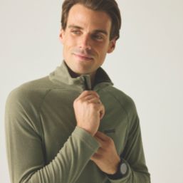 Regatta Montes Half Zip Fleece Light Sage X Large 48" Chest