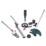 Webb Eco X-Series WEV20X2MTB4X 40V 2 x 4.0Ah Li-Ion  Brushless Cordless 4-in-1 Garden Multi-Tool