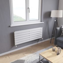 Ximax Oceanus Duplex 445mm x 1200mm 3120BTU White Horizontal Designer Radiator