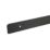 Unika Worktop Edging End Cap Matt Black 630mm x 30mm