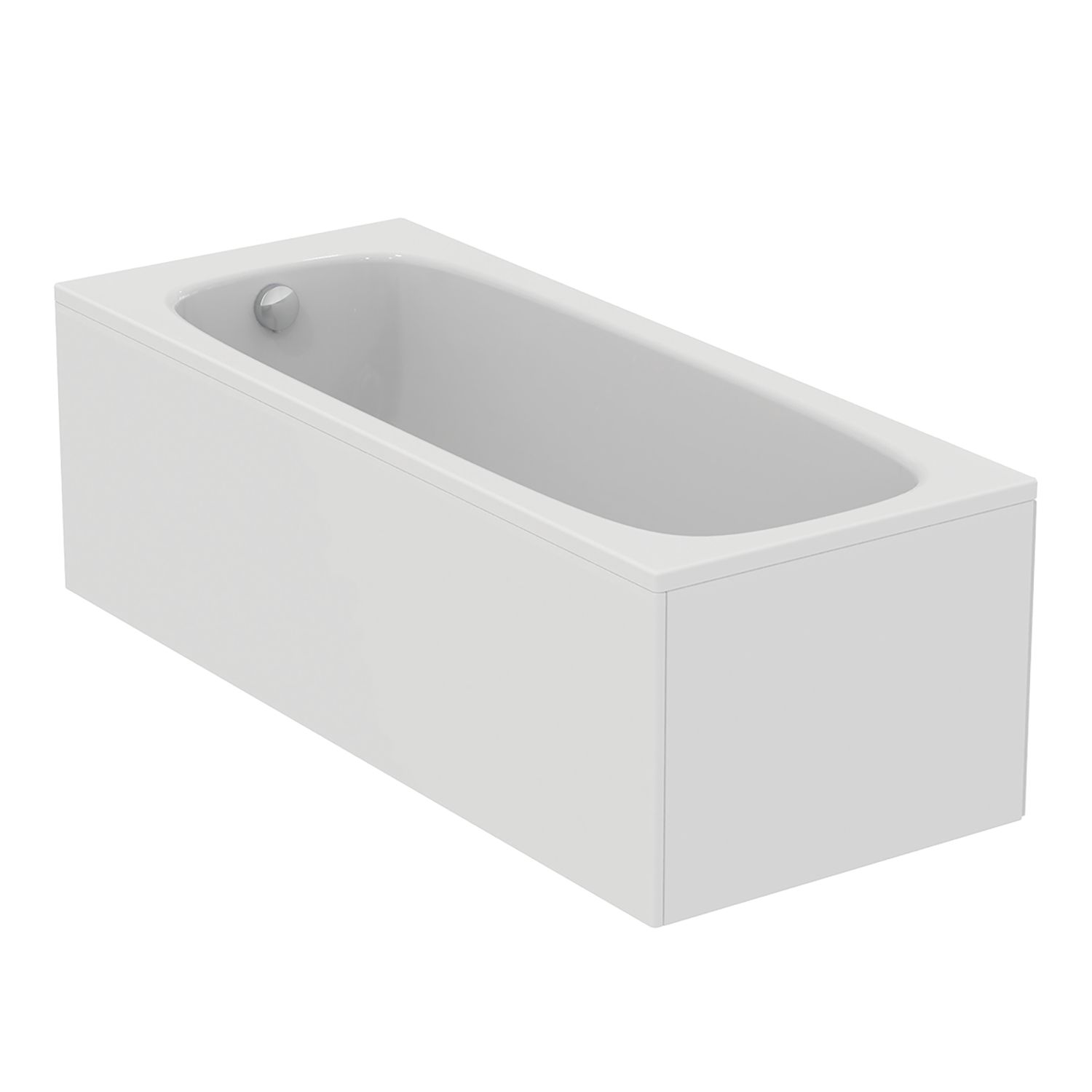 Ideal Standard i.life T477201 Single-Ended Bath Acrylic No Tap Holes 1695mm x 695mm (983HM)