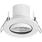 LAP CosmosEco Adjustable  Fire Rated LED Downlight Matt White 5.5W 500lm 10 Pack