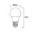Sylvania ToLEDo E27 GLS LED Light Bulb Frosted 806lm 7W 10 Pack