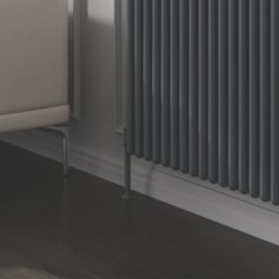 Reina 600mm x 1010mm 3272BTU Anthracite Horizontal 2 Column Radiator