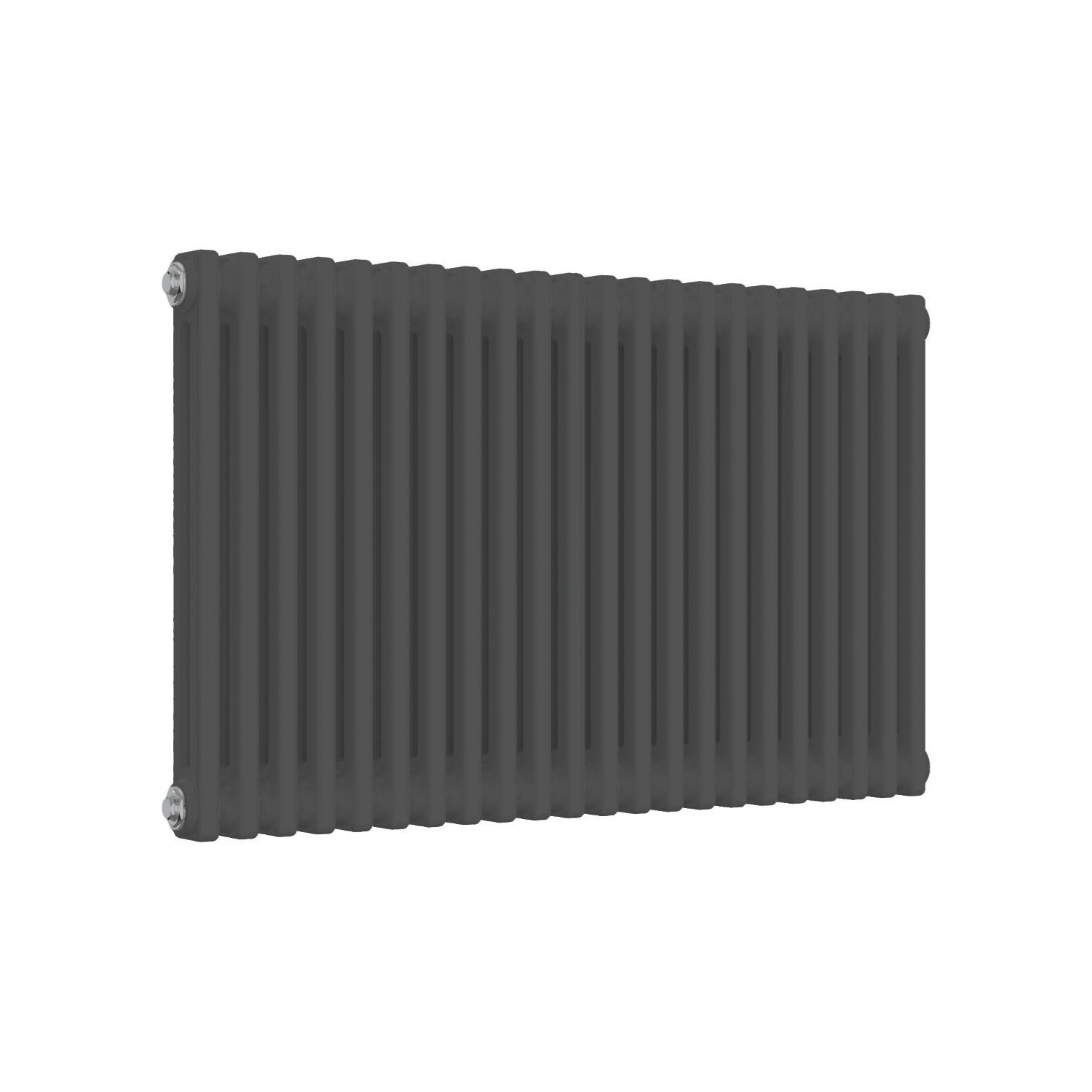 Reina 600mm x 1010mm 3272BTU Anthracite Horizontal 2 Column Radiator (983LG)