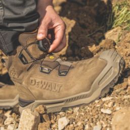 DEWALT GridX Size 9  Gunsmoke Waterproof  Safety Boots