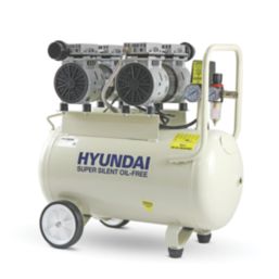 Hyundai HY27550 50Ltr Brushless Electric Low Noise Air Compressor 230V