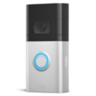 Ring Video Doorbell 4 Wired or Wireless Smart Video Doorbell Satin Nickel