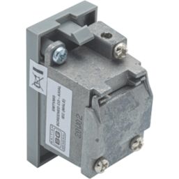 British General  Modular Coaxial TV Socket Grey