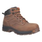 Timberland Pro Titan 6" Size 10.5  Brown Waterproof  Safety Boots