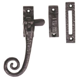 Carlisle Brass LH/RH Monkeytail Casement Fastener Antique Black