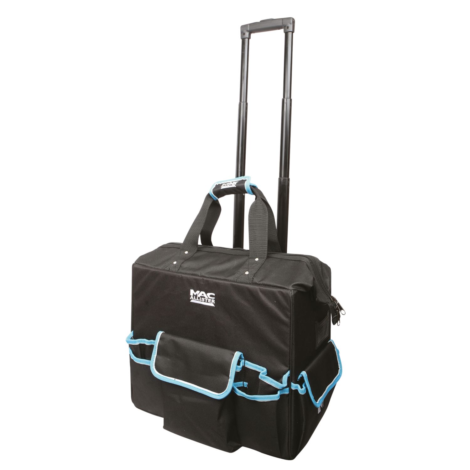 Mac Allister Hard Base Tool Bag with Wheels 18" (9844P)