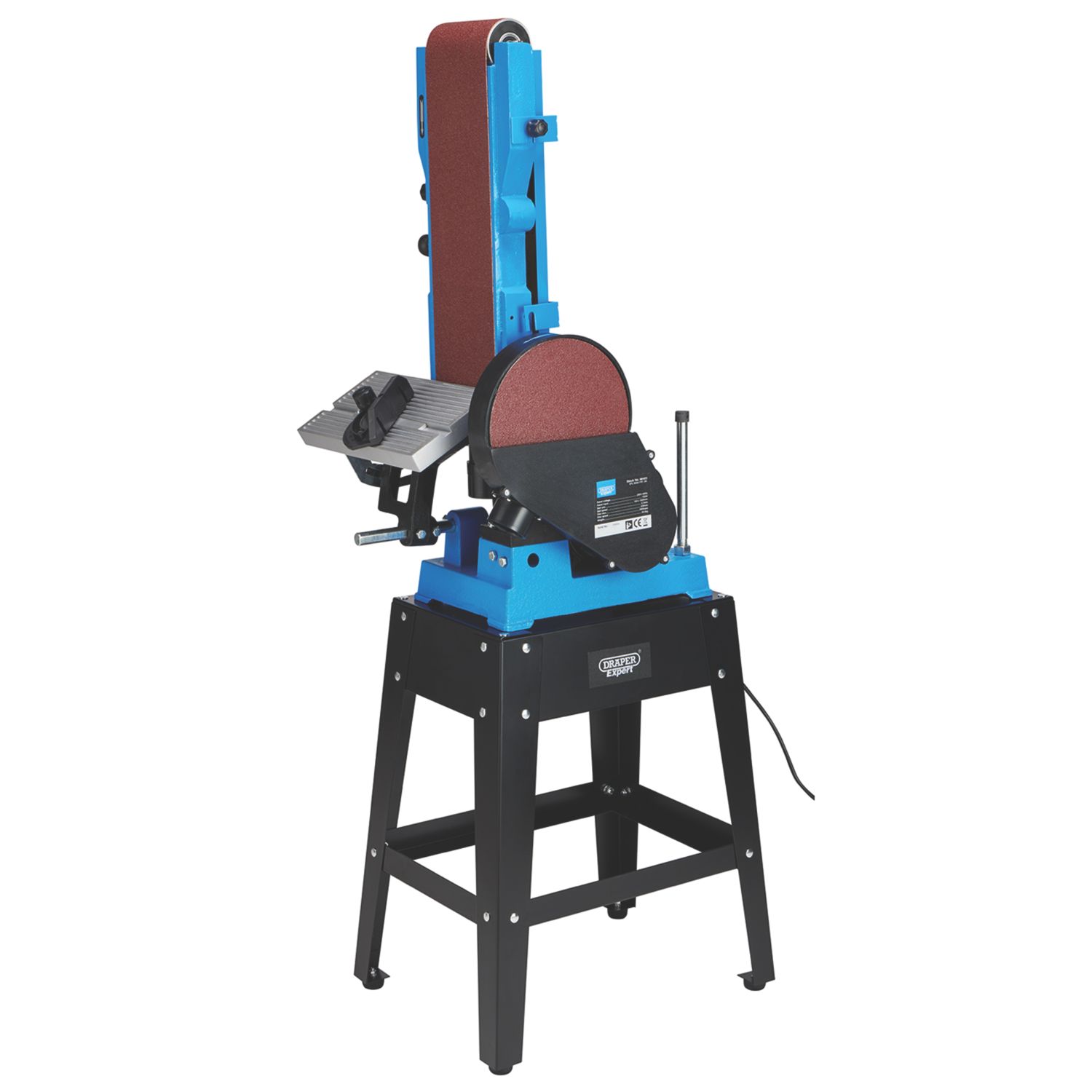 Draper Expert 98423 6" 750W Brushless Electric Belt & Disc Sander With Tool Stand 230V (984CN)