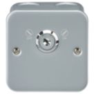 Knightsbridge  20A 1-Gang DP Metal Clad Control Switch