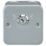 Knightsbridge  20A 1-Gang DP Metal Clad Control Switch