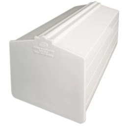 Radmat Building Materials Capex 70 White 35mm Gable End Glazing Bar 3000mm x 70mm