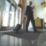 COBA Cosmo Entrance Mat Grey/Black 1.5m x 0.9m x 8mm