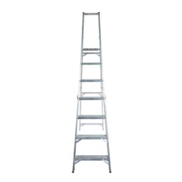 Lyte Aluminium 2.43m 7 Step Platform Step Ladder