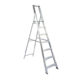 Lyte Aluminium 2.43m 7 Step Platform Step Ladder