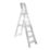 Lyte Aluminium 2.43m 7 Step Platform Step Ladder