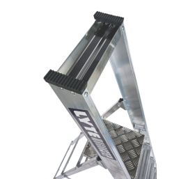 Lyte Aluminium 2.43m 7 Step Platform Step Ladder