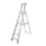 Lyte Aluminium 2.43m 7 Step Platform Step Ladder