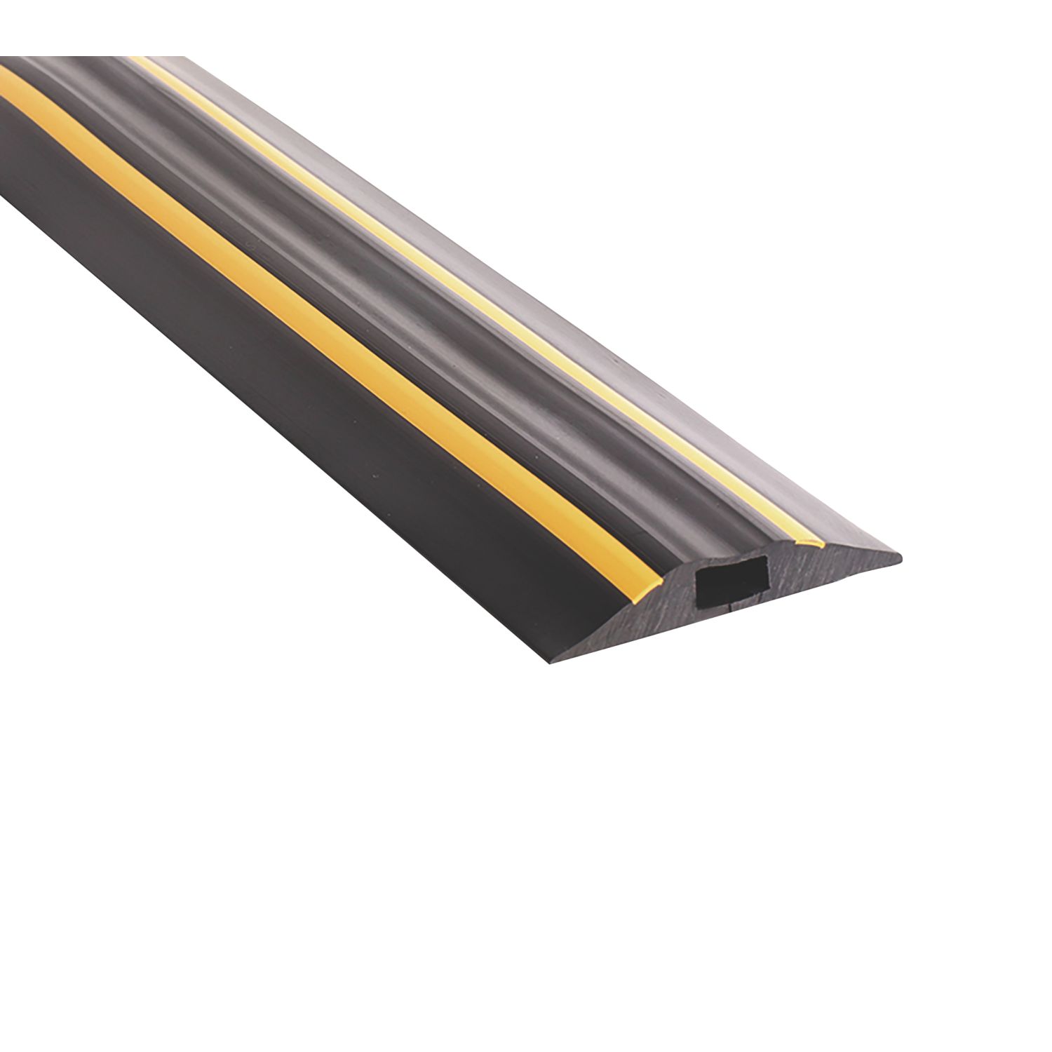 COBA CablePro GP1 Medium Duty Cable Cover 3m Black/Yellow (984FX)