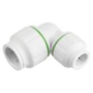 Flomasta  Plastic Push-Fit Reducing 90° Elbow 22mm x 15mm