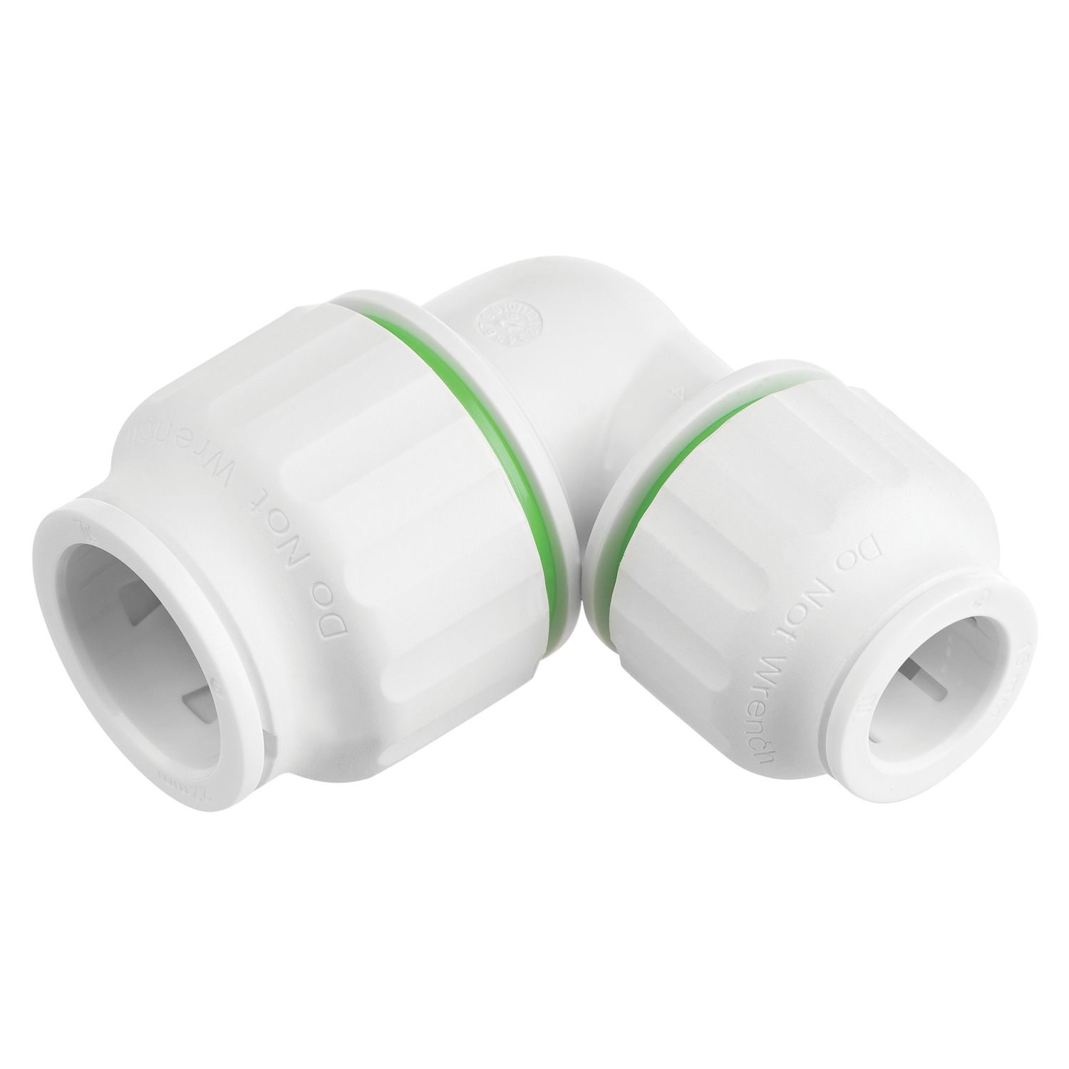Flomasta Plastic Push-Fit Reducing 90° Elbow 22mm x 15mm (984HY)