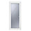 Crystal  Fully Glazed 1-Obscure Light LH White uPVC Back Door 2090mm x 920mm