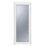 Crystal  Fully Glazed 1-Obscure Light Left-Handed White uPVC Back Door 2090mm x 920mm
