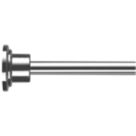 Croydex Round Telescopic Shower Cubicle Rod Aluminium Chrome 1170mm