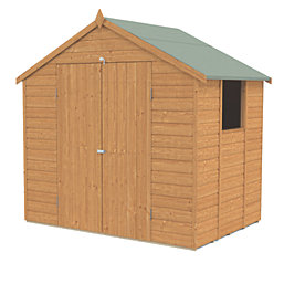 Forest Delamere 7' x 5' (Nominal) Apex Shiplap T&G Timber Shed