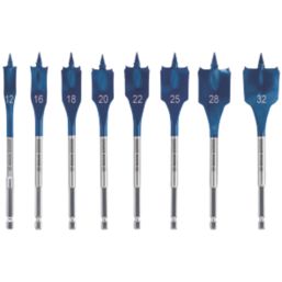 Bosch Expert Spade Bit Set 8 Pieces Screwfix