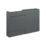 Alaska Bathroom Fitted Furniture Pack LH Vanity with Basin Dark Grey Matt 1244mm x 355mm x 997mm