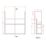 Alaska Bathroom Fitted Furniture Pack LH Vanity with Basin Dark Grey Matt 1244mm x 355mm x 997mm