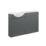 Alaska Bathroom Fitted Furniture Pack LH Vanity with Basin Dark Grey Matt 1244mm x 355mm x 997mm