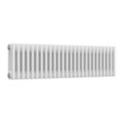 Reina 300mm x 1190mm 2725BTU White Horizontal 3 Column Radiator
