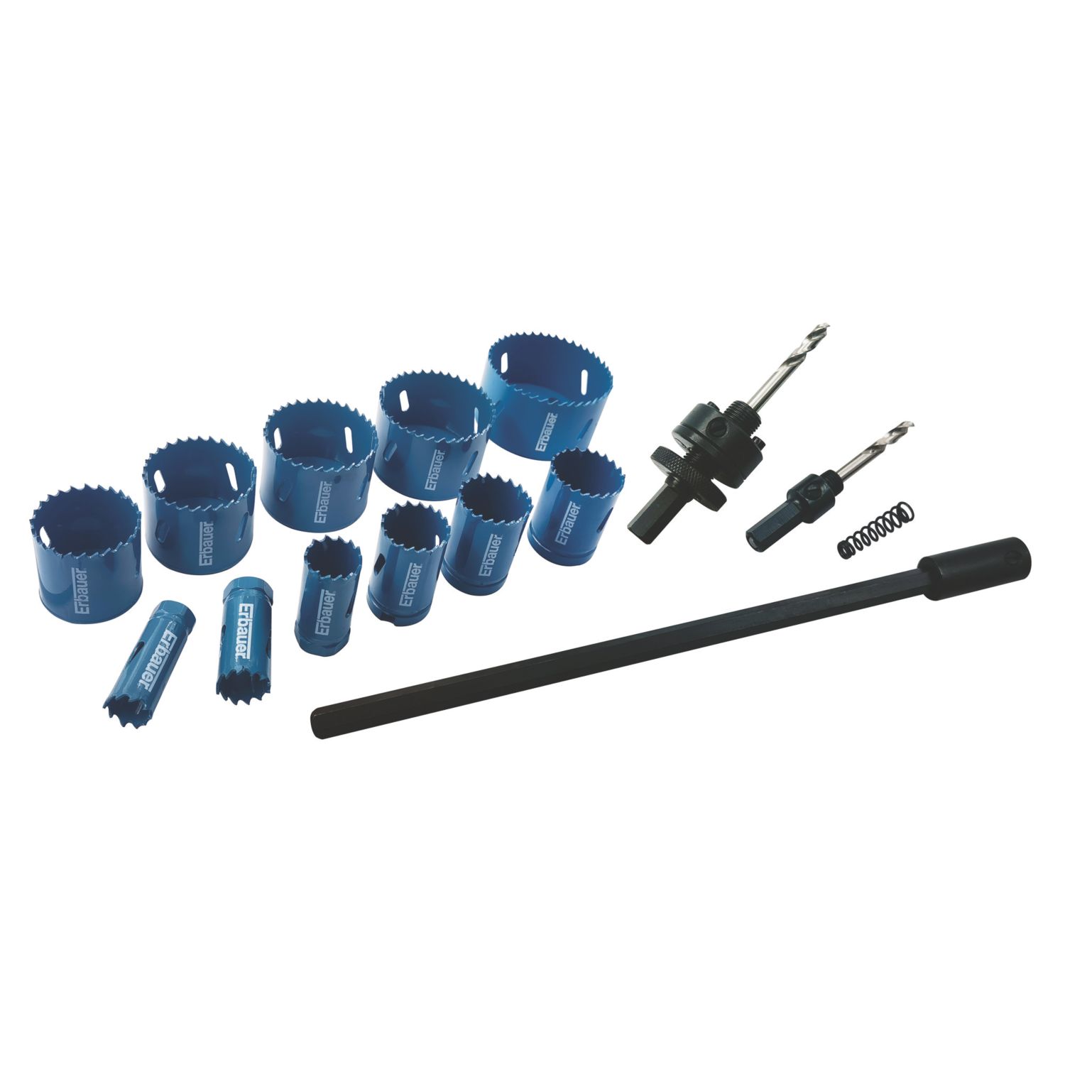Erbauer 11-Saw Multi-Material Holesaw Set (984PG)