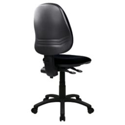 Nautilus Designs Java 300 Medium Back Task/Operator Chair No Arms Black