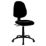 Nautilus Designs Java 300 Medium Back Task/Operator Chair No Arms Black