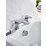 Bristan Hourglass Deck-Mounted Bath Filler Tap Chrome