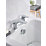 Bristan Hourglass Deck-Mounted Bath Filler Tap Chrome