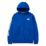 CAT Trademark Banner Hoodie Blue Small 36" Chest