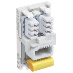 British General  Modular Master Telephone Socket White