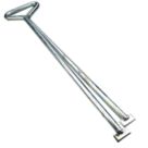 Monument Tools 500mm T-End Heavy Duty Lifting Keys 2 Pack